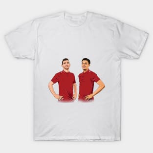 Trent Alexander-Arnold and Andrew Robertson T-Shirt